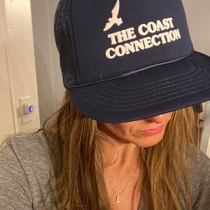 The Coast Connection Navy Trucker Hat